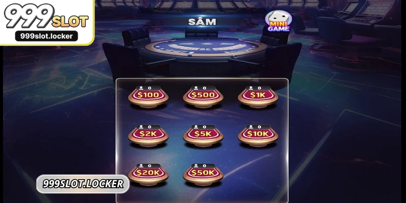 Game bài 999SLOT Sâm Lốc cho phép mọi tín đồ thử thách vận may